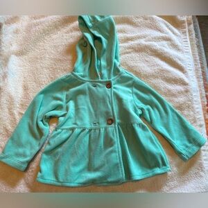 Carter's Aqua Hooded Warm Jacket for Kids